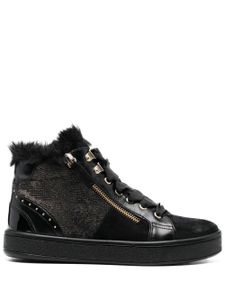 Geox bottines Leelu en cuir - Noir