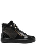 Geox bottines Leelu en cuir - Noir