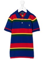 POLO RALPH LAUREN KIDS polo à rayures - Multicolore