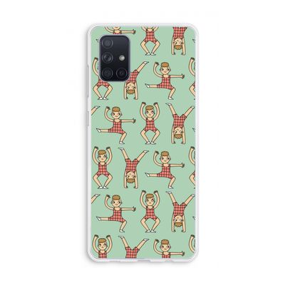 Gymboys: Galaxy A71 Transparant Hoesje