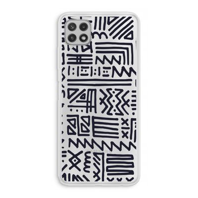 Marrakech print: Samsung Galaxy A22 4G Transparant Hoesje