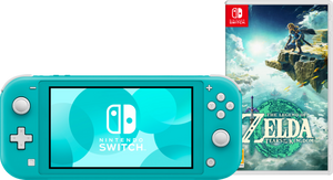 Nintendo Switch Lite Turquoise + Zelda: Tears of the Kingdom