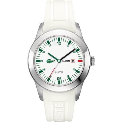 Horlogeband Lacoste 2010674 / 2010627 / LC-11-1-34-2408 Rubber Wit 22mm
