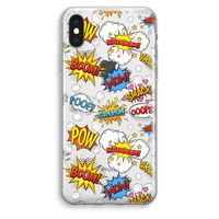 Pow Smack: iPhone XS Max Transparant Hoesje