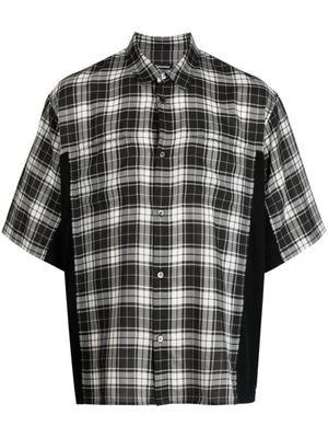 Undercoverism chemise à carreaux - Noir