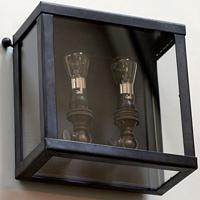 Authentage Authentieke buitenlamp Vitrine 2L 15cm VIP002003