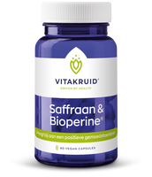 Vitakruid Saffraan & Bioperine Capsules - thumbnail