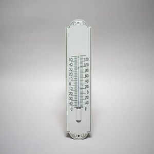 Thermometer Blanco Crème / Groen