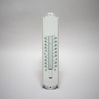 Thermometer Blanco Crème / Groen - thumbnail