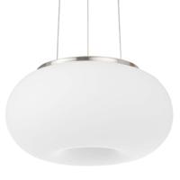 Eglo Design Hanglamp Optica 28cm nikkel met wit 86813 - thumbnail