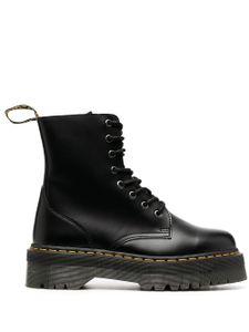 Dr. Martens bottines oversize à lacets - Noir