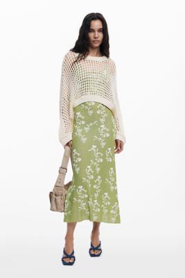 2-in-1 jurk - GREEN - XL
