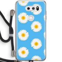 Margrietjes: LG V30 Transparant Hoesje met koord Margrietjes: LG V30 Transparant Hoesje met koord