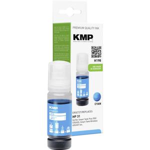 KMP Navulinkt vervangt HP 31, 1VU26AE Compatibel Cyaan 70 ml H198 1769,0003