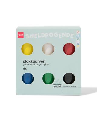 HEMA Plakkaatverf - 6 Stuks