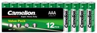 Camelion batteries aaa micro r3 (12 pieces)