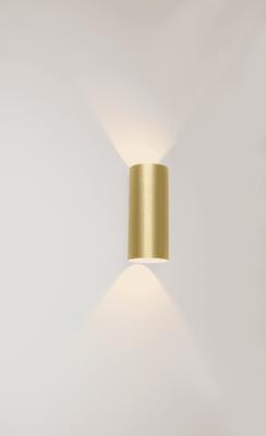 Artdelight Led wandspotBrody2 Up - Down 2-lichts goud - WL BRODY2 GG