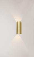 Artdelight Led wandspotBrody2 Up - Down 2-lichts goud - WL BRODY2 GG