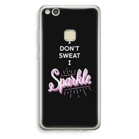 Sparkle quote: Huawei Ascend P10 Lite Transparant Hoesje