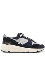 Golden Goose Running Sole panelled sneakers - Bleu