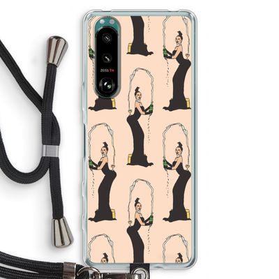 Pop Some Kim: Sony Xperia 5 III Transparant Hoesje met koord