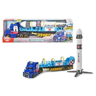 Dickie vrachtwagen met raketlancering