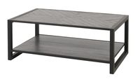 Salontafel | Meubelserie Micras | Donkergrijs, zwart | 120 x 70 x 45 (h) cm - thumbnail