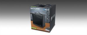 Muse M-660 BT draagbare luidspreker Zwart