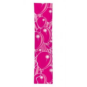 Ballonnen banner roze kleur   -