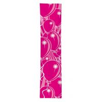 Ballonnen banner roze kleur   -