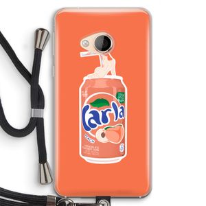 S(peach)less: HTC U Play Transparant Hoesje met koord