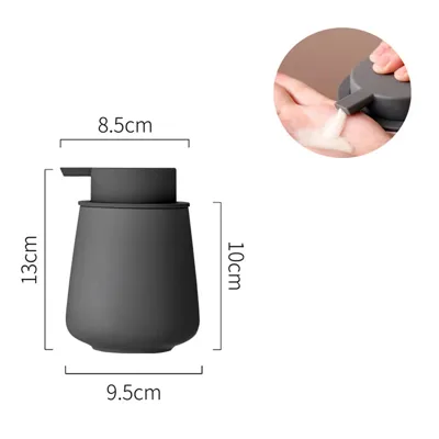 CeramiLux 300ml Luxe Keramische Zeepdispenser - Voor Zeep, Shampoo, Conditioner of Lotion