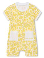 Marc Jacobs Kids barboteuse à motif citron - Jaune