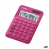 Rekenmachine Casio MS-20UC Fuchsia 2,3 x 10,5 x 14,95 cm (10 Stuks)