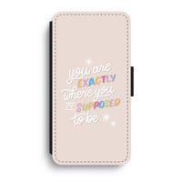 Right Place: iPhone XR Flip Hoesje