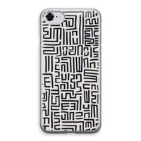 Moroccan Print: iPhone 8 Transparant Hoesje