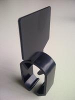 Maataanduider met klem zwart-blanko