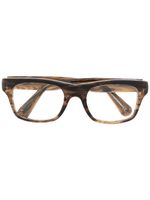 Oliver Peoples lunettes de vue Brisdon à monture carrée - Marron