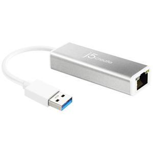 j5create USB 3.2 Gen 1 (USB 3.0) Adapter [1x USB 3.2 Gen 1 (USB 3.0) - 1x RJ45] JUE130-N