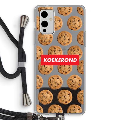 Koekerond: OnePlus 9 Transparant Hoesje met koord