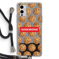 Koekerond: OnePlus 9 Transparant Hoesje met koord