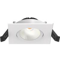 Inbouwspot Artdelight Dublin 1 Lichts Vierkant LED 2700K Dimbaar Wit