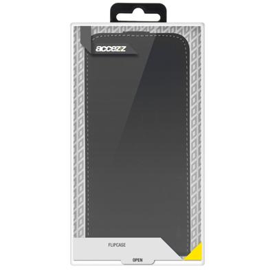 AccezzFlipcase Samsung Galaxy S24 FE Telefoonhoesje Zwart