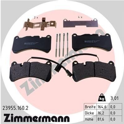 Remblokkenset, schijfrem 239551602