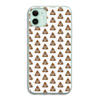 Poop emoji: iPhone 11 Transparant Hoesje