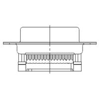 Molex 1727040068 D-sub connector Aantal polen: 25 1 stuk(s) Box