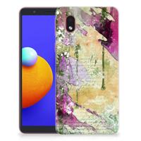 Smartphone hoesje Samsung Galaxy A01 Core Letter Painting