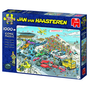 Jumbo puzzel 1000 stukjes Jan van Haasteren Formule 1, de Start