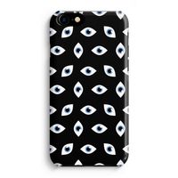 Eyes pattern: iPhone 8 Volledig Geprint Hoesje