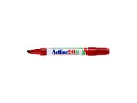 Viltstift Artline 90 schuin 2-5mm rood - thumbnail